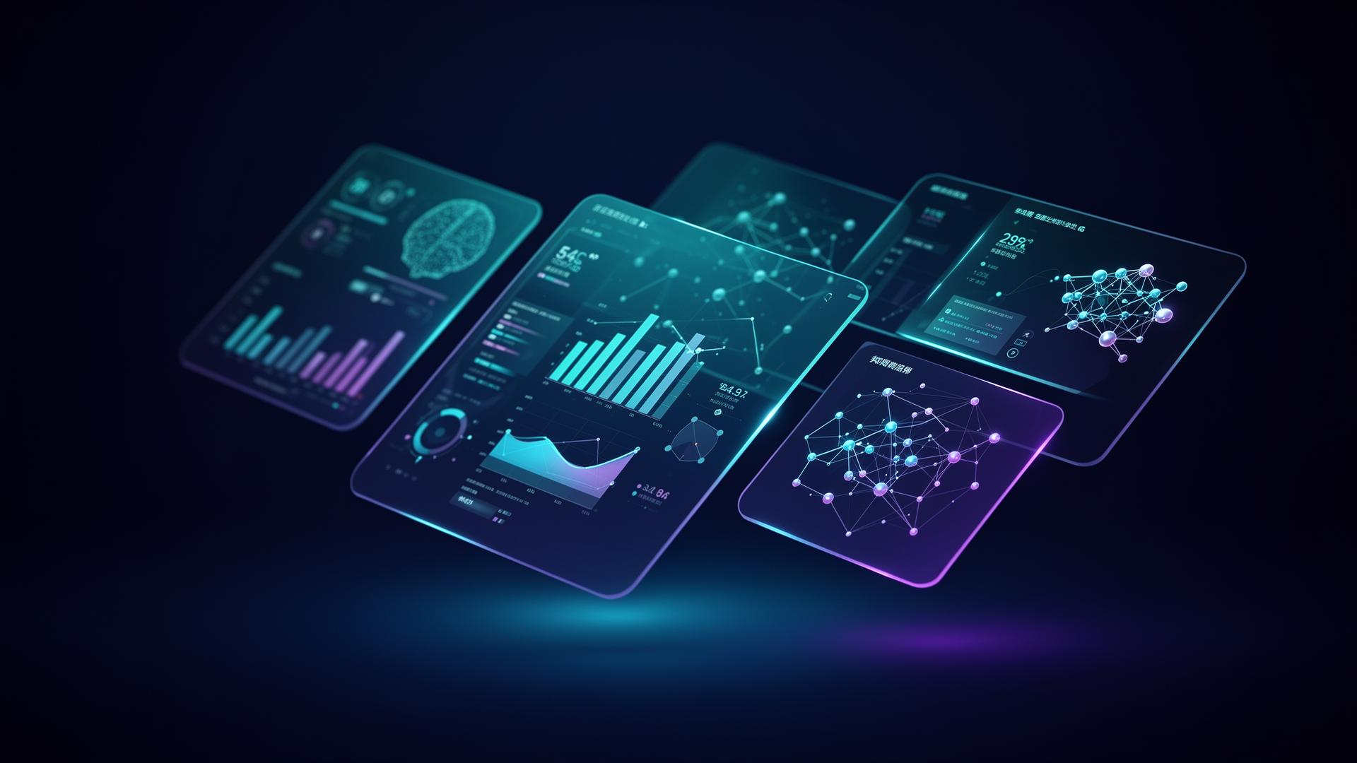 Moderne KI-Website mit intelligentem Assistenten